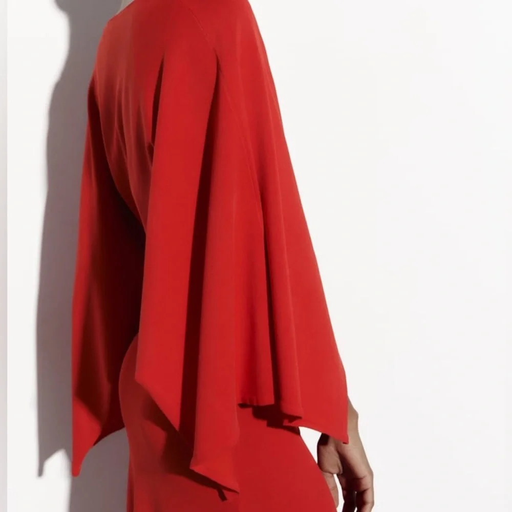 Zara Cape Sleeve Knit Dress - Picture 6 of 11